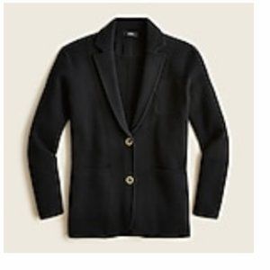 J.Crew Classic Sweater-Blazer in Black